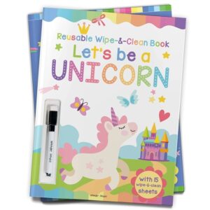 Let-s-be-a-Unicorn-Reusable-Wipe-And-Clean-Activity-Book