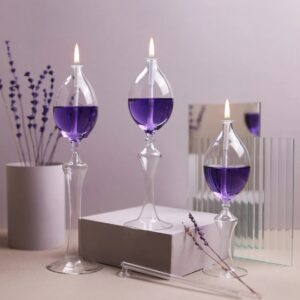 Euphoria-Glass-Oil-Candle-Set-Purple