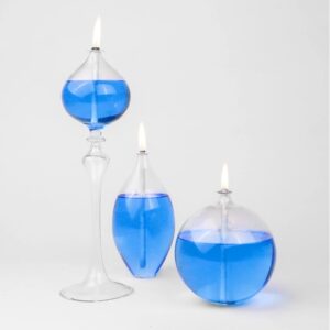 Fame-Glass-Oil-Candle-Set-Blue