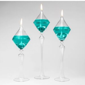 Love-Glass-Oil-Candle-Set-Emerald