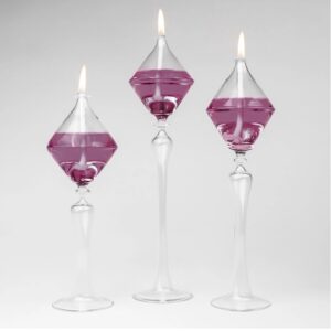 Love-Glass-Oil-Candle-Set-Plum