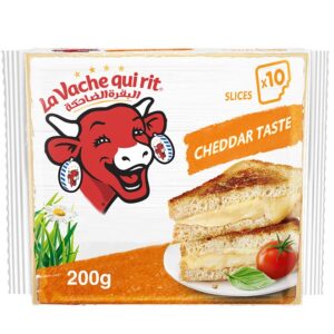 La Vache qui rit Cheddar Cheese Slices 10 Slices 200 g