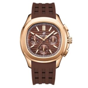 Beverly Hills Polo Club Men's Watch Analog Brown Dial with Brown Resin Strap, BP3211X.442