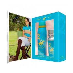 Beverly Hills Polo Club Sport 2 Eau De Toilette + Deodorant Gift Set For Women, BHPC5031GSWF2