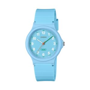 Casio Women's Watch Analog Blue Dial With Blue Resin Strap, LQ-24B-2BDF