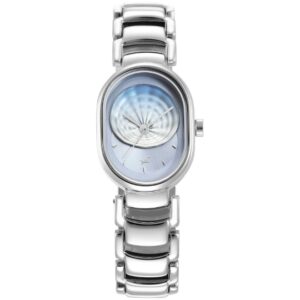 Fastrack Women's Watch Blue Dial Silver Metal Strap 6274SM01