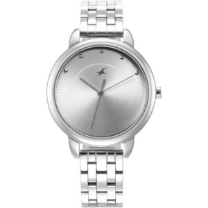 Fastrack Women's Watch Silver Dial Silver Metal Strap 6282SM01