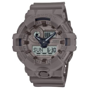 G-Shock Men's Watch Analog & Digital Brown Dial Brown Resin Strap GA-700NC-5ADR