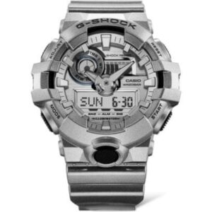 G-Shock Men's Watch Analog & Digital Silver Dial Silver Resin Strap GA-700FF-8ADR