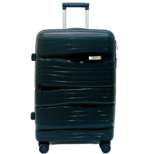 Globetrotter Boston 55cm Black 8 Wheel Hard Top Trolley BOSTON55BLK