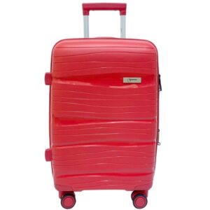 Globetrotter Boston 65cm Red 8 Wheel Hard Top Trolley BOSTON65RD