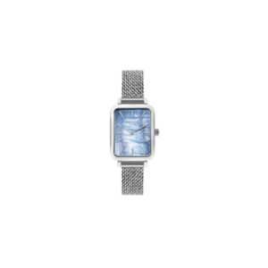 Lee Cooper Women's Watch Analog Mother of Pearl Dial Silver Stainless Steel Band LC07815.390