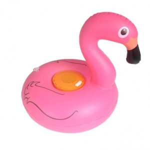 Wireless-Pool-Float-Speaker-Flamingo